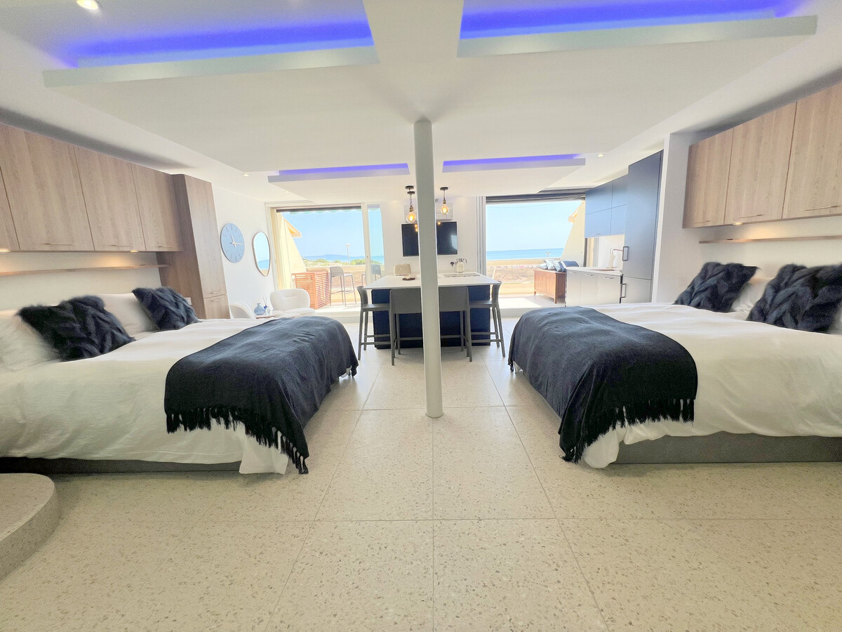 Studio climatisé vue mer, terrasse 12m², Cap d'Agde - Photo 11