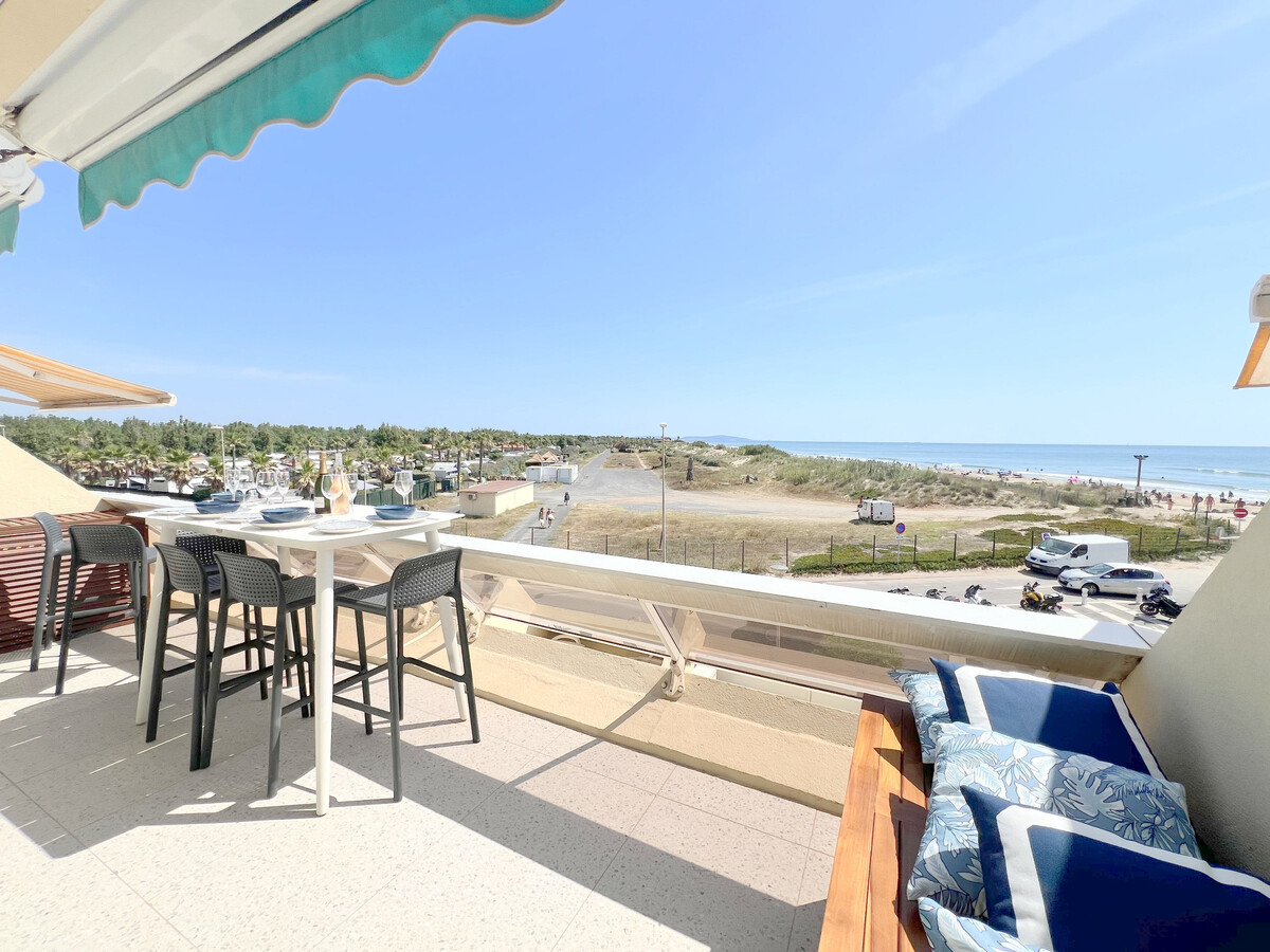 Studio climatisé vue mer, terrasse 12m², Cap d'Agde - Photo 14