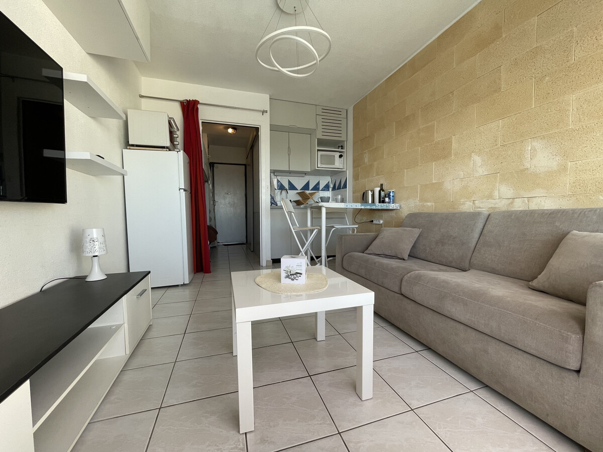 Studio cabine 18m² vue mer, 100m plages à Sète - Photo 3