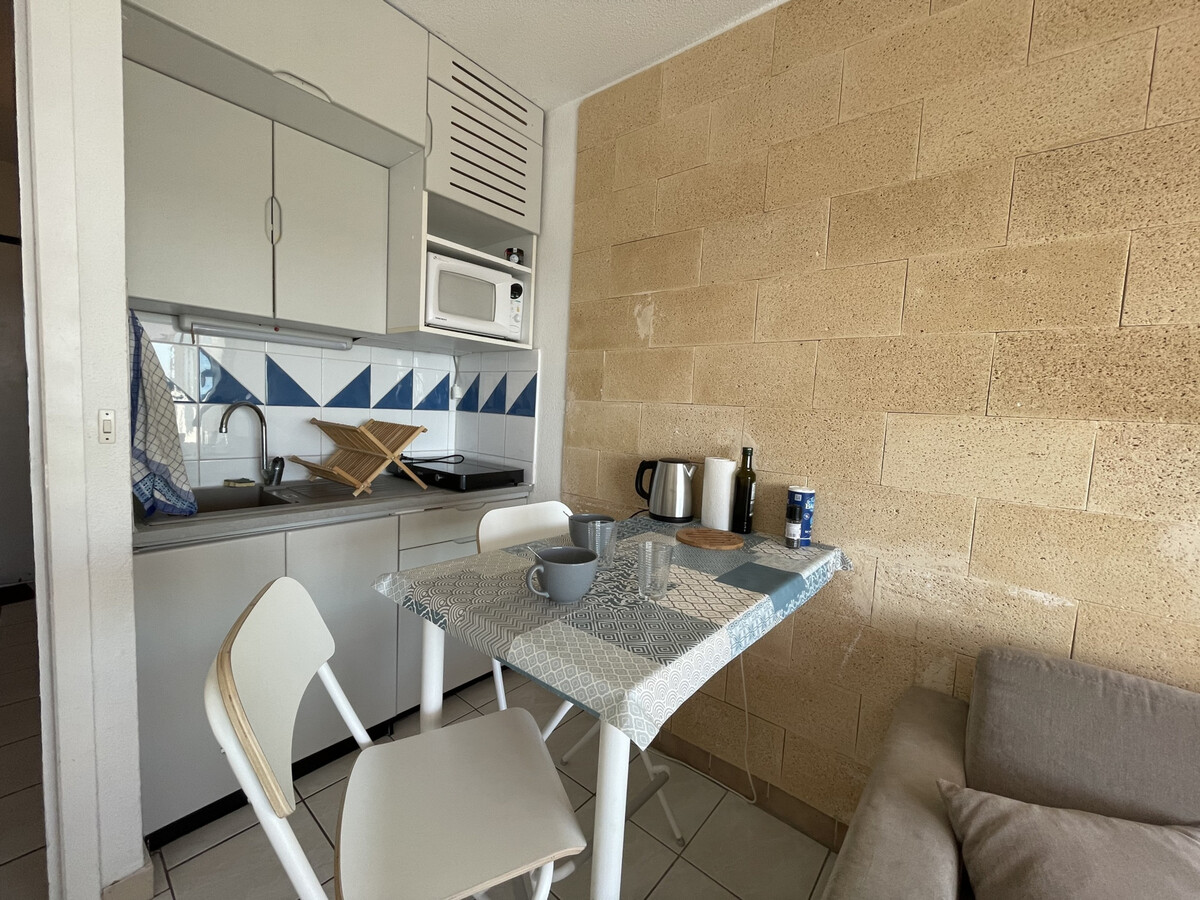 Studio cabine 18m² vue mer, 100m plages à Sète - Photo 4