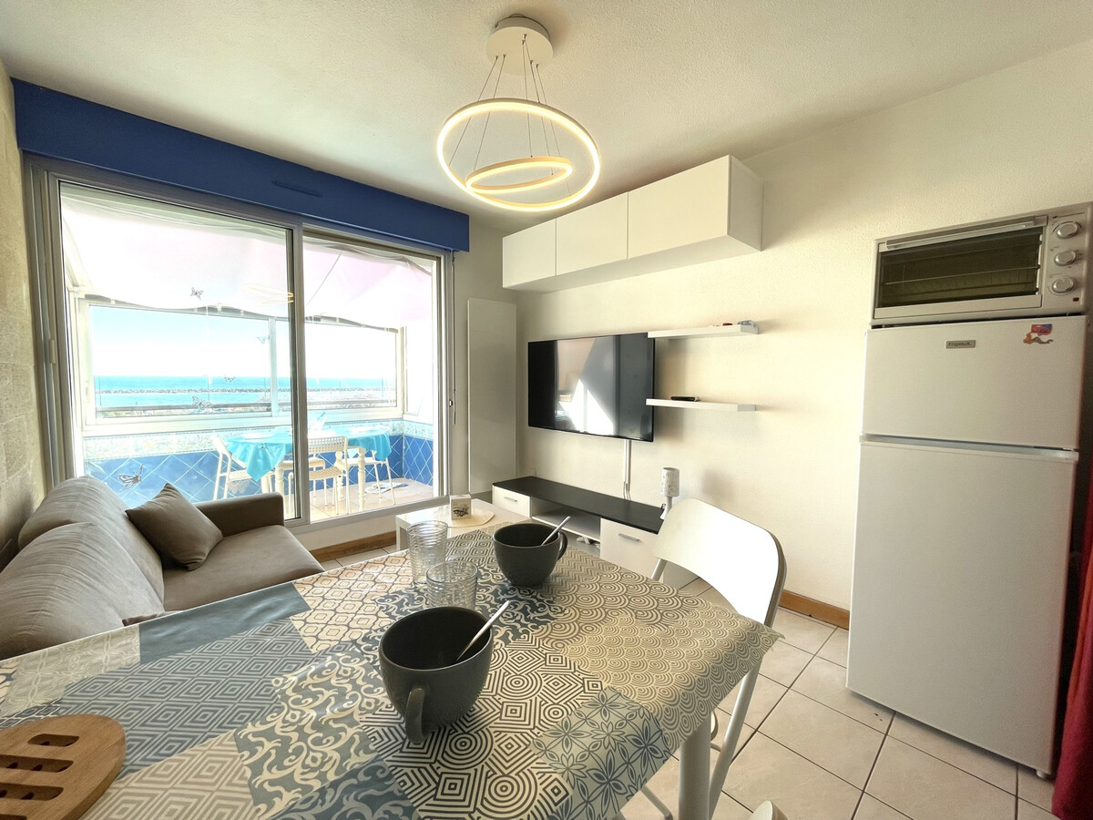 Studio cabine 18m² vue mer, 100m plages à Sète - Photo 7