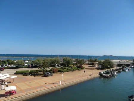 Location appartement à Sète, Studio à Sète avec vue mer, parking privé