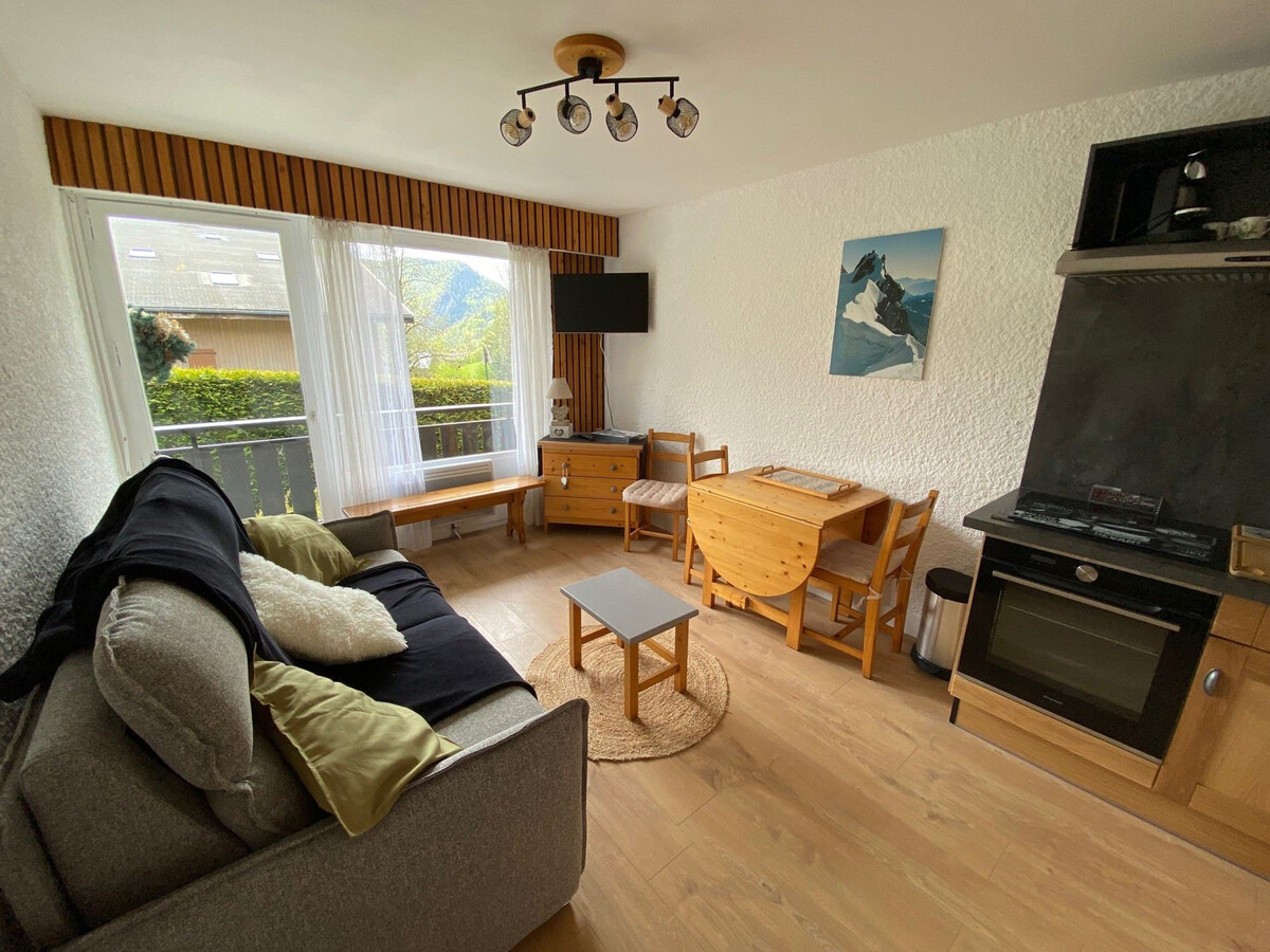 Studio 4 pers. balcon vue Beauregard, La Clusaz - Photo 3