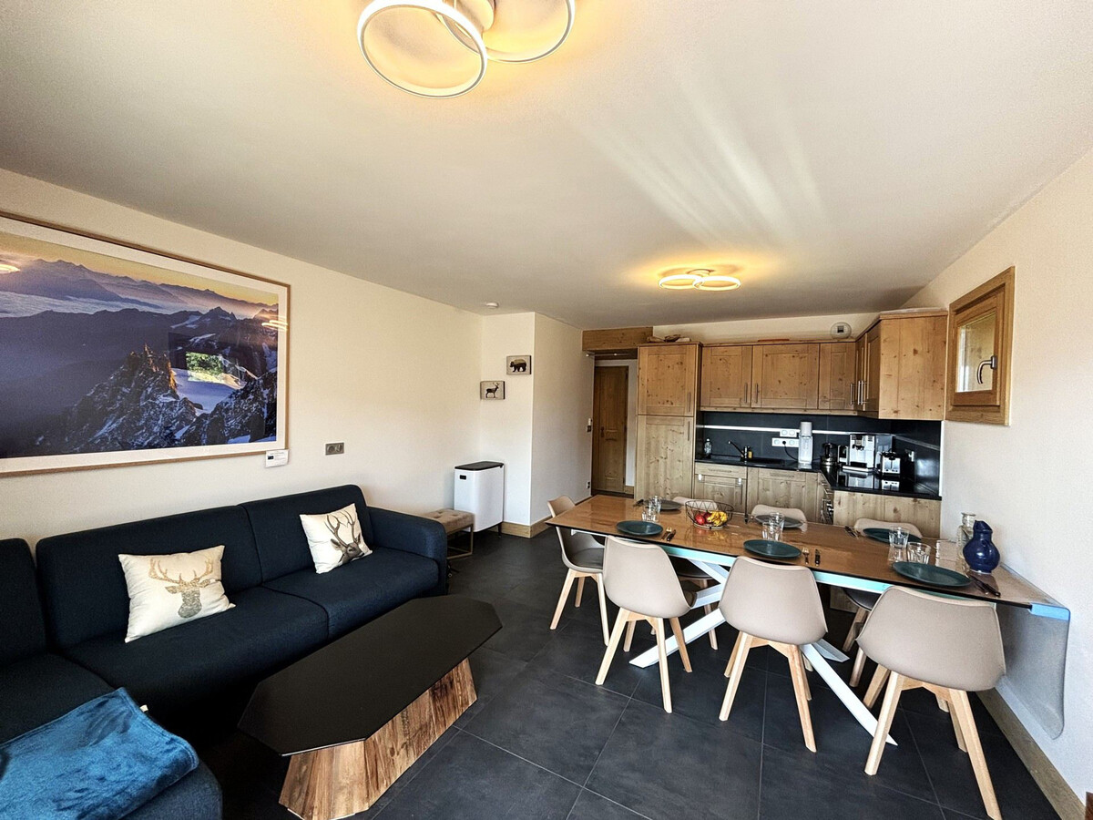 Appartement 3 pièces neuf avec terrasse, parking couvert aux Saisies - Photo 1