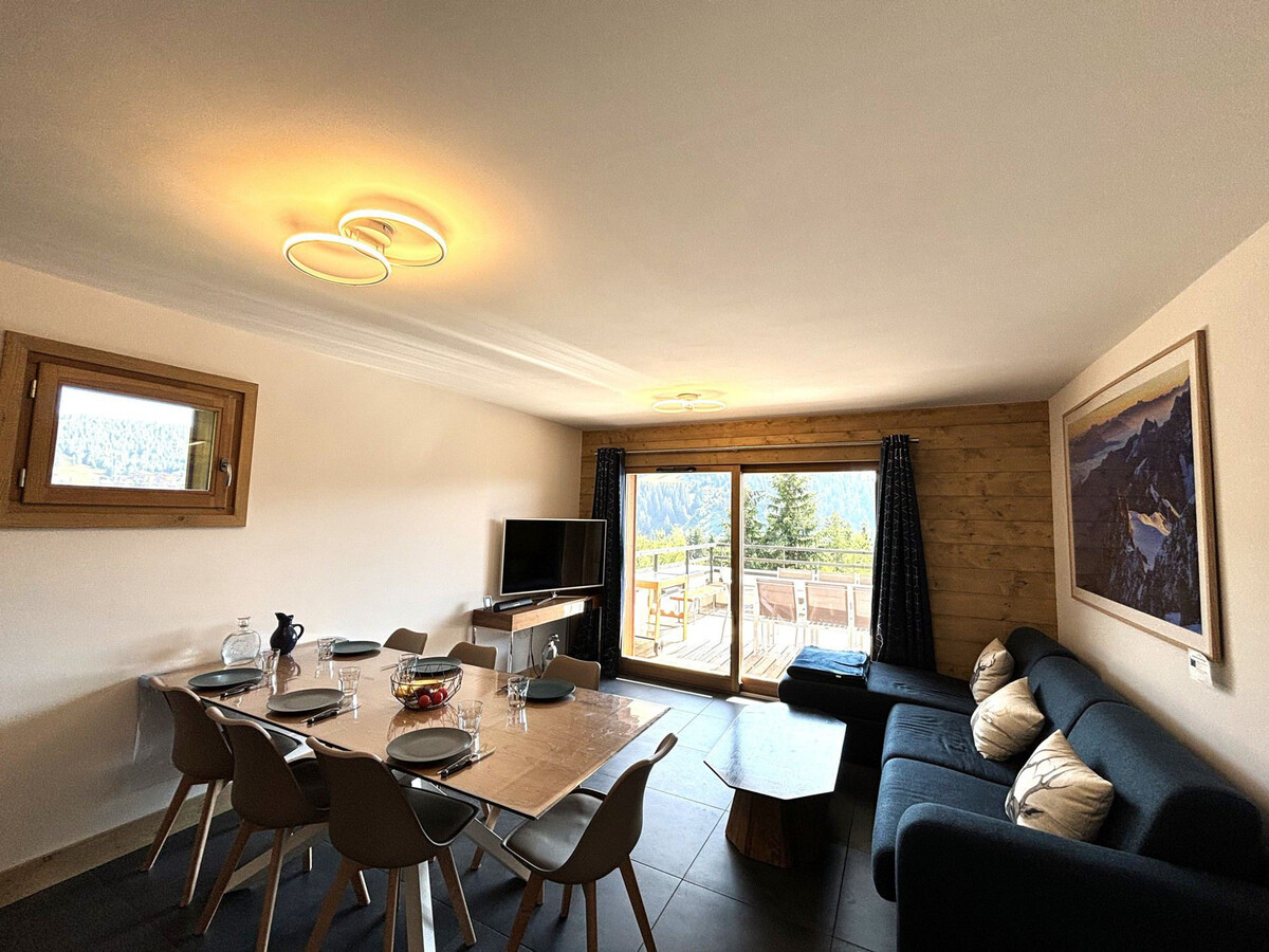 Appartement 3 pièces neuf avec terrasse, parking couvert aux Saisies - Photo 3
