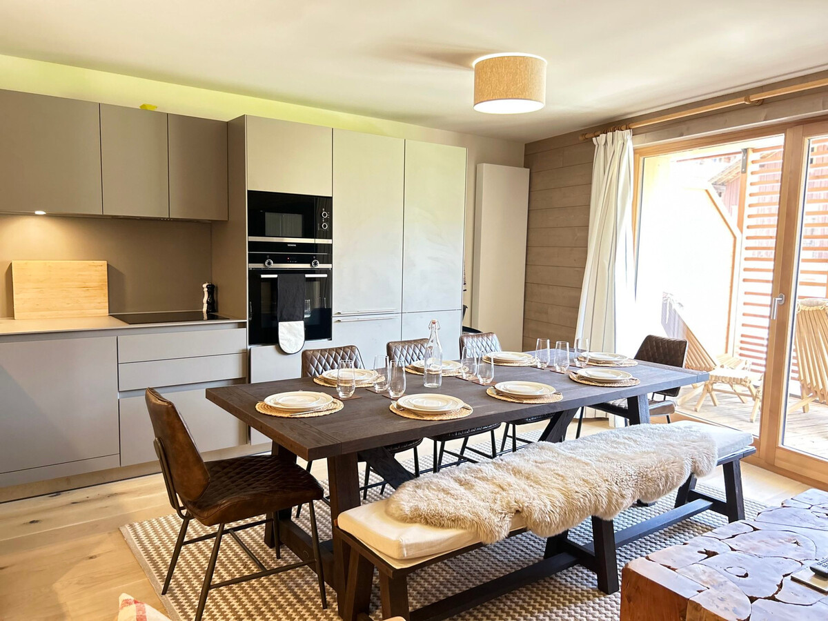 Appartement standing 8 pers aux Gets, terrasse et garage - Photo 3