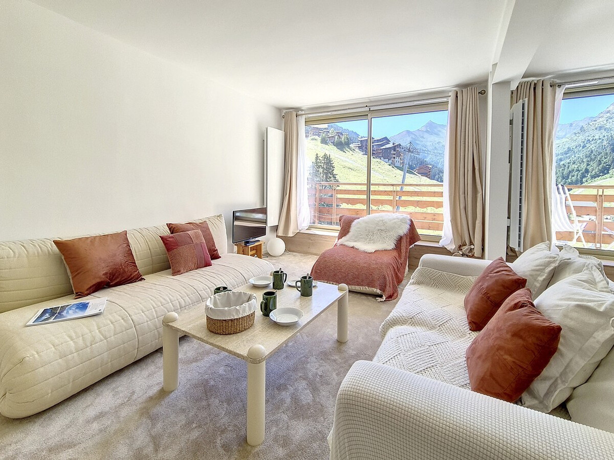 Apt 98 m² rénové, ski aux pieds à Mottaret, parking privé - Photo 13