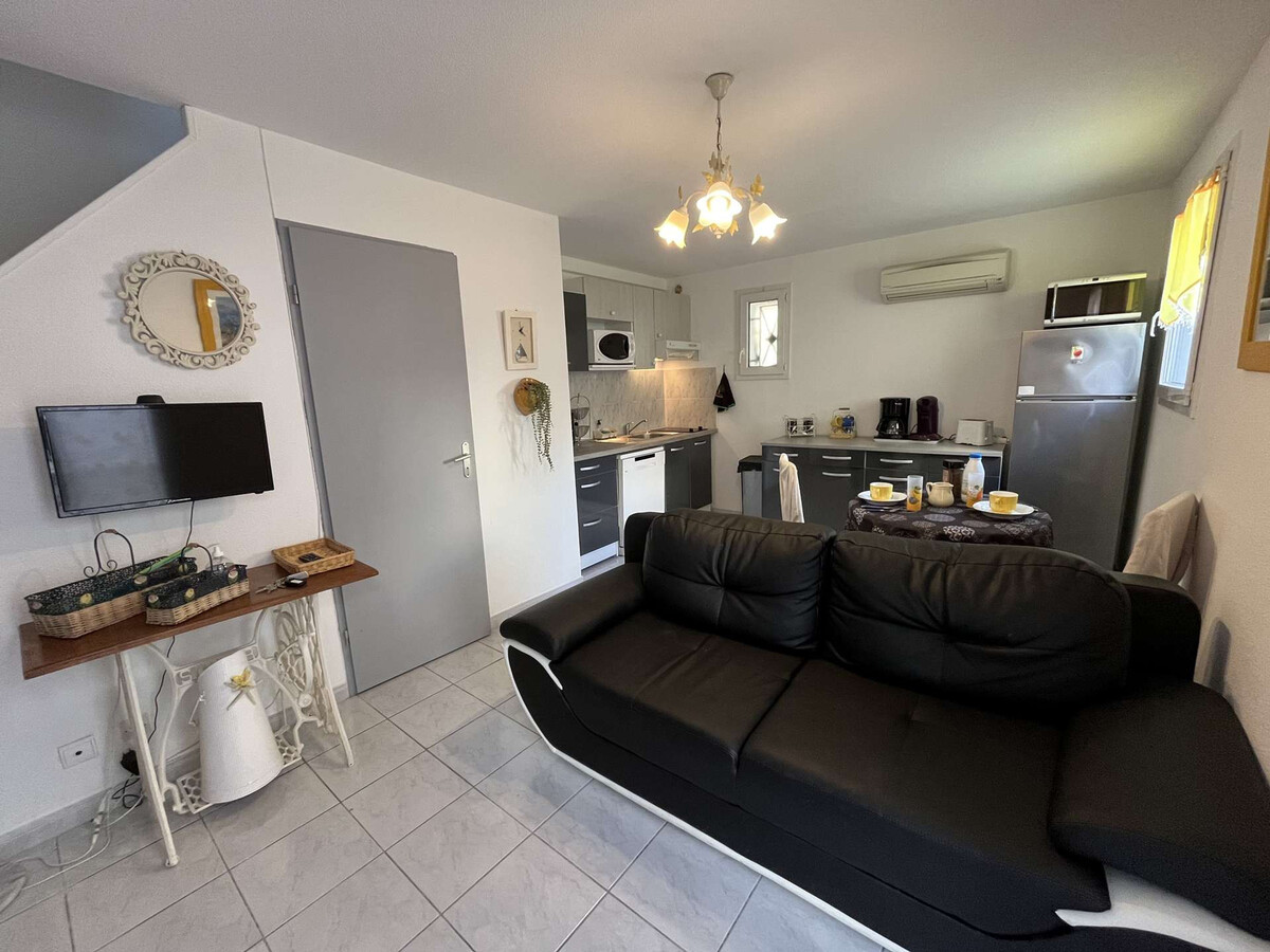Appartement 6 pers. climatisé, terrasse et parking à Marseillan-Plage - Photo 2