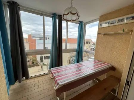 Location appartement à Valras Plage, T2 Cabine Centre, 6 Personnes, Animaux Admis