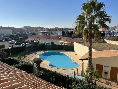Location appartement à Cap d'Agde, Appartement T2 Cabine avec Piscine, Lave-Vaisselle, Plage à 150m, Animaux Acceptés