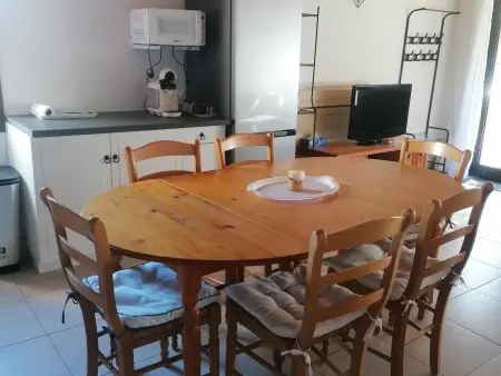Appartement 6 pers Pra-Loup 1600, terrasse et box à skis : photo 4