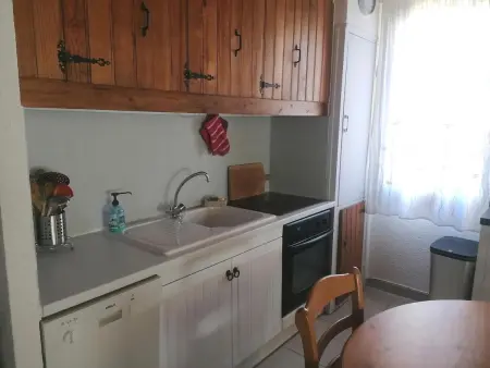 Appartement 6 pers Pra-Loup 1600, terrasse et box à skis : photo 6