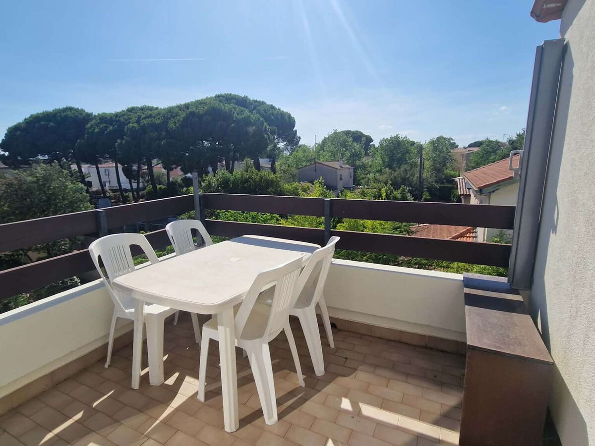 Studio climatisé terrasse & parking privé au Grau d'Agde - Photo 2