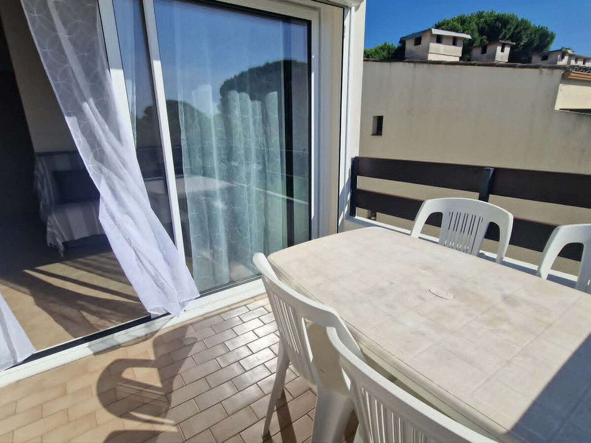 Studio climatisé terrasse & parking privé au Grau d'Agde - Photo 3