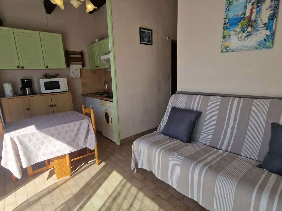Studio climatisé terrasse & parking privé au Grau d'Agde - Photo 7