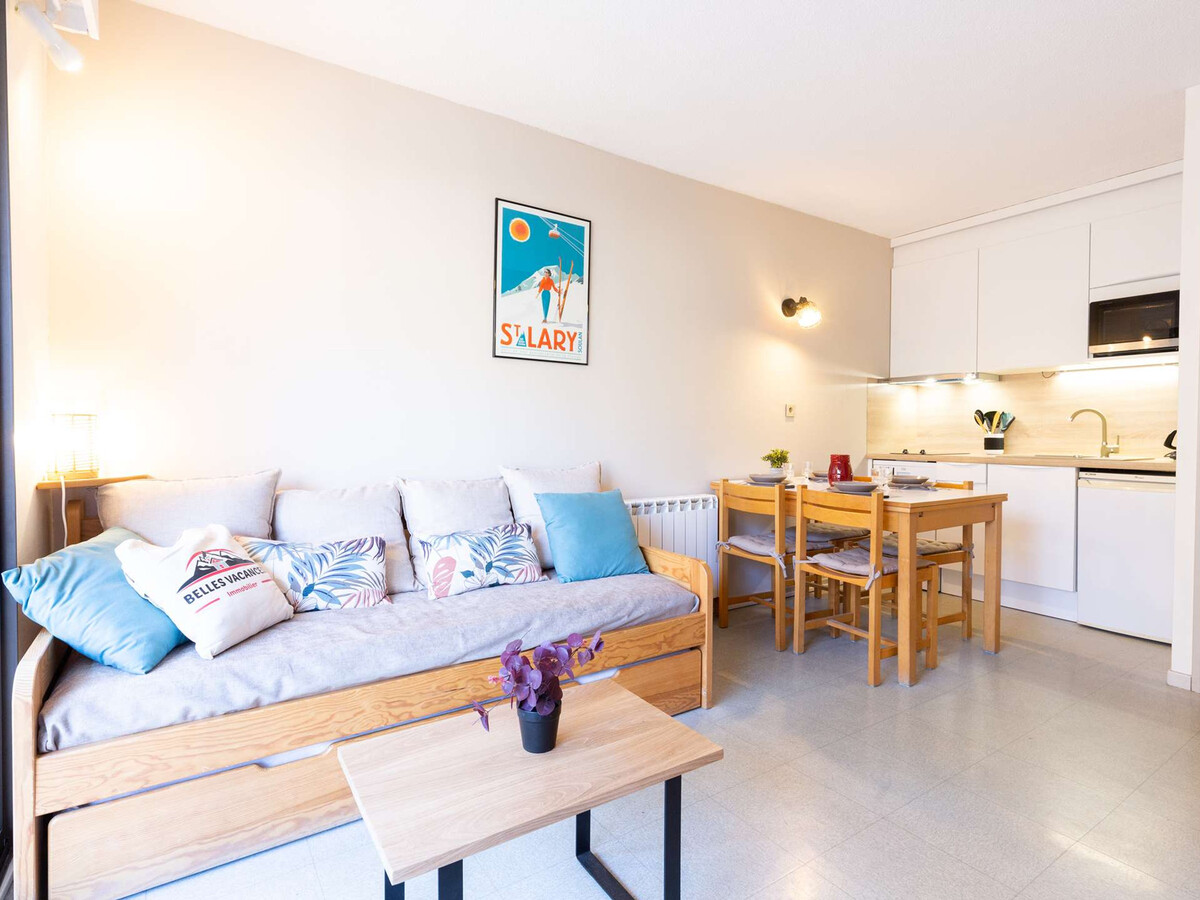 Appartement 3 pers. lumineux balcon, pied télécabine Saint-Lary - Photo 2