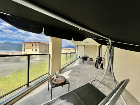 Appartement 4 pers. Propriano, terrasse vue mer : photo 5