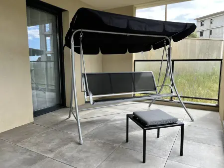 Appartement 4 pers. Propriano, terrasse vue mer : photo 11