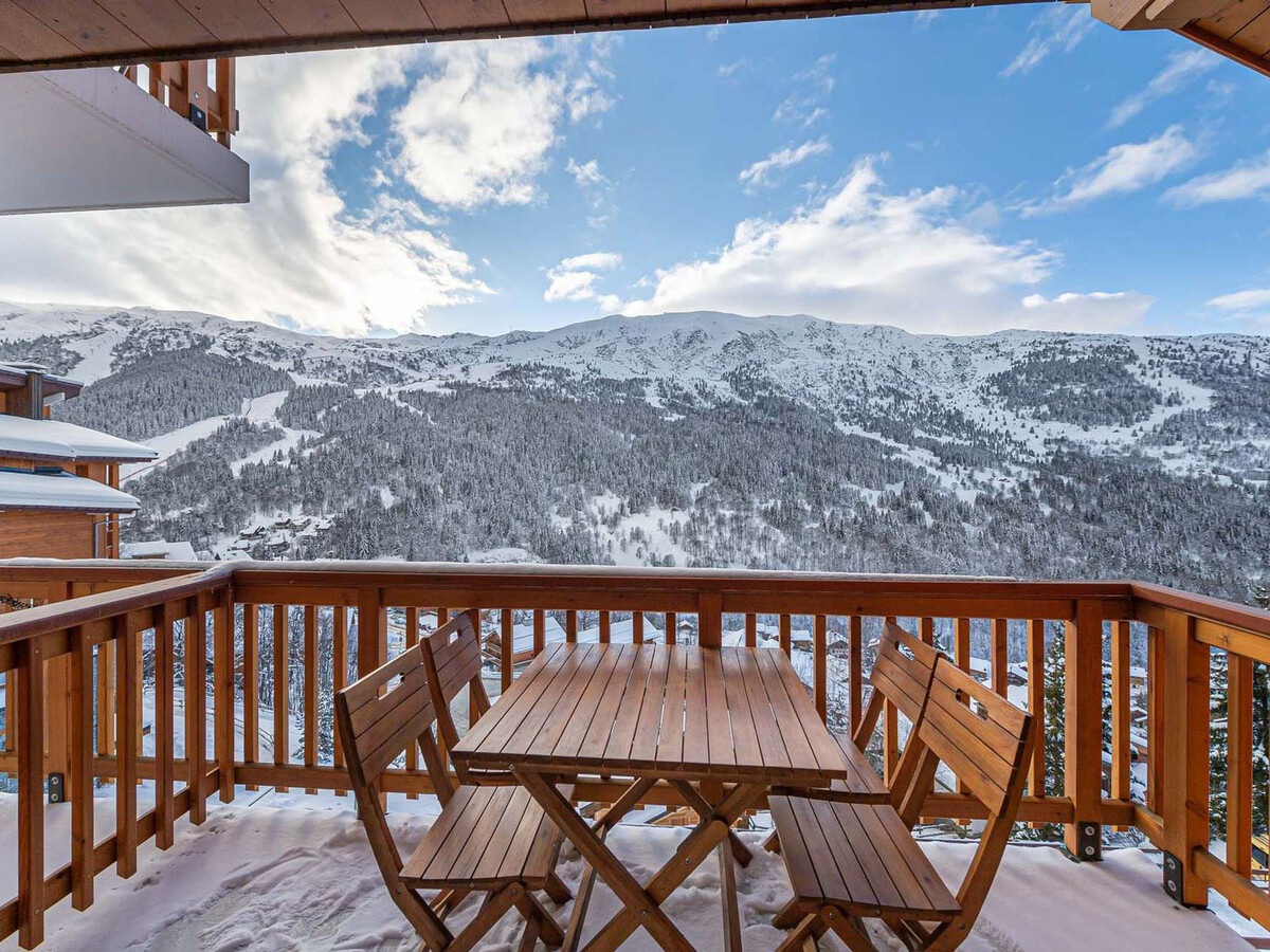 Duplex 8 pers, 4 chambres, balcon Ouest à Méribel - Photo 16