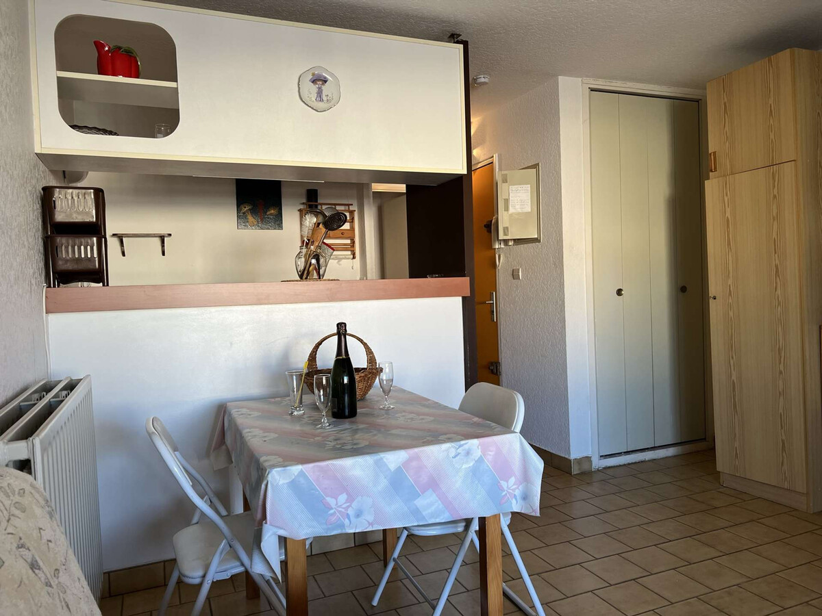 Studio cabine 4 pers. Cap d'Agde, 60 m plage - Photo 7