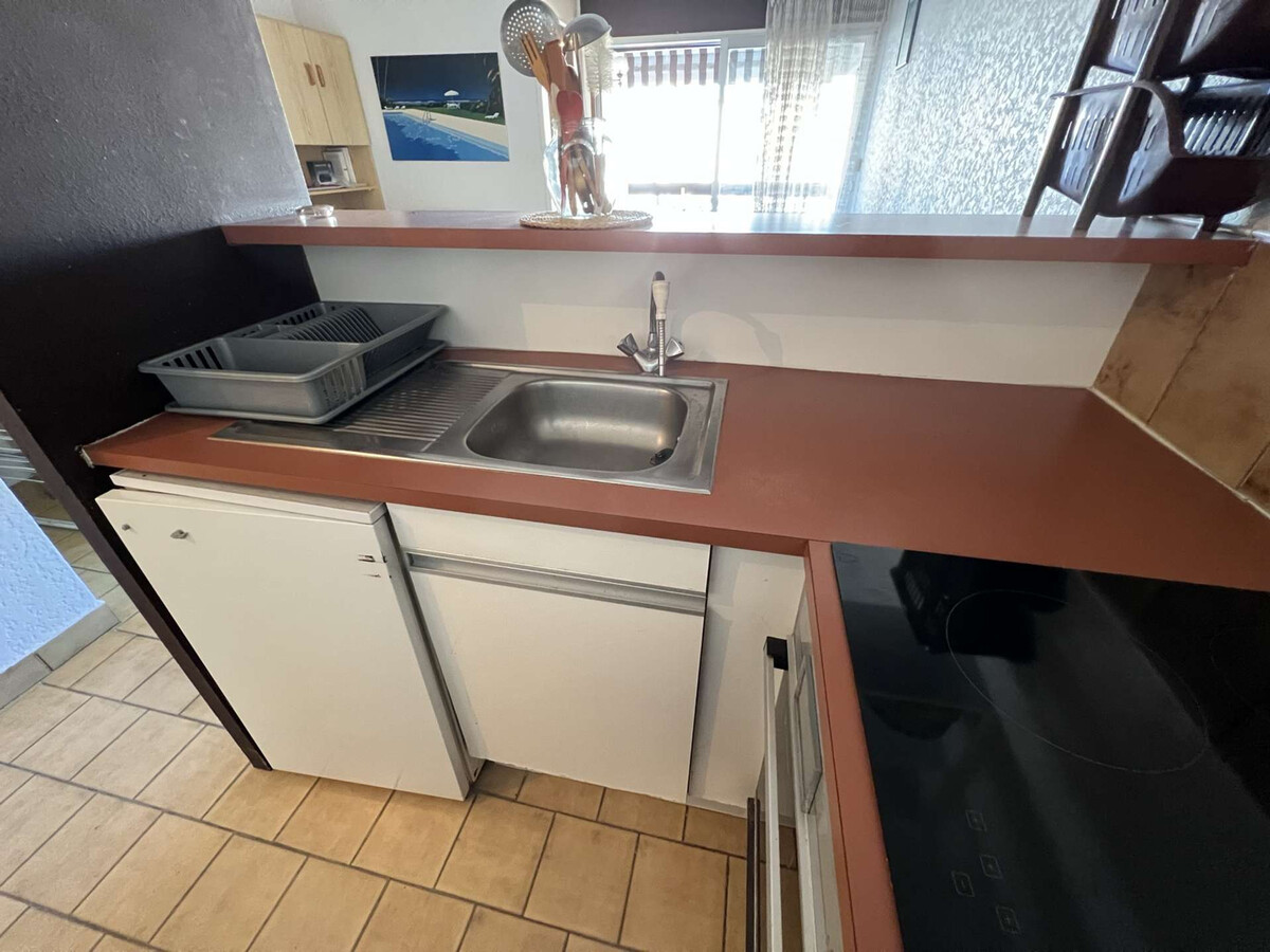 Studio cabine 4 pers. Cap d'Agde, 60 m plage - Photo 9