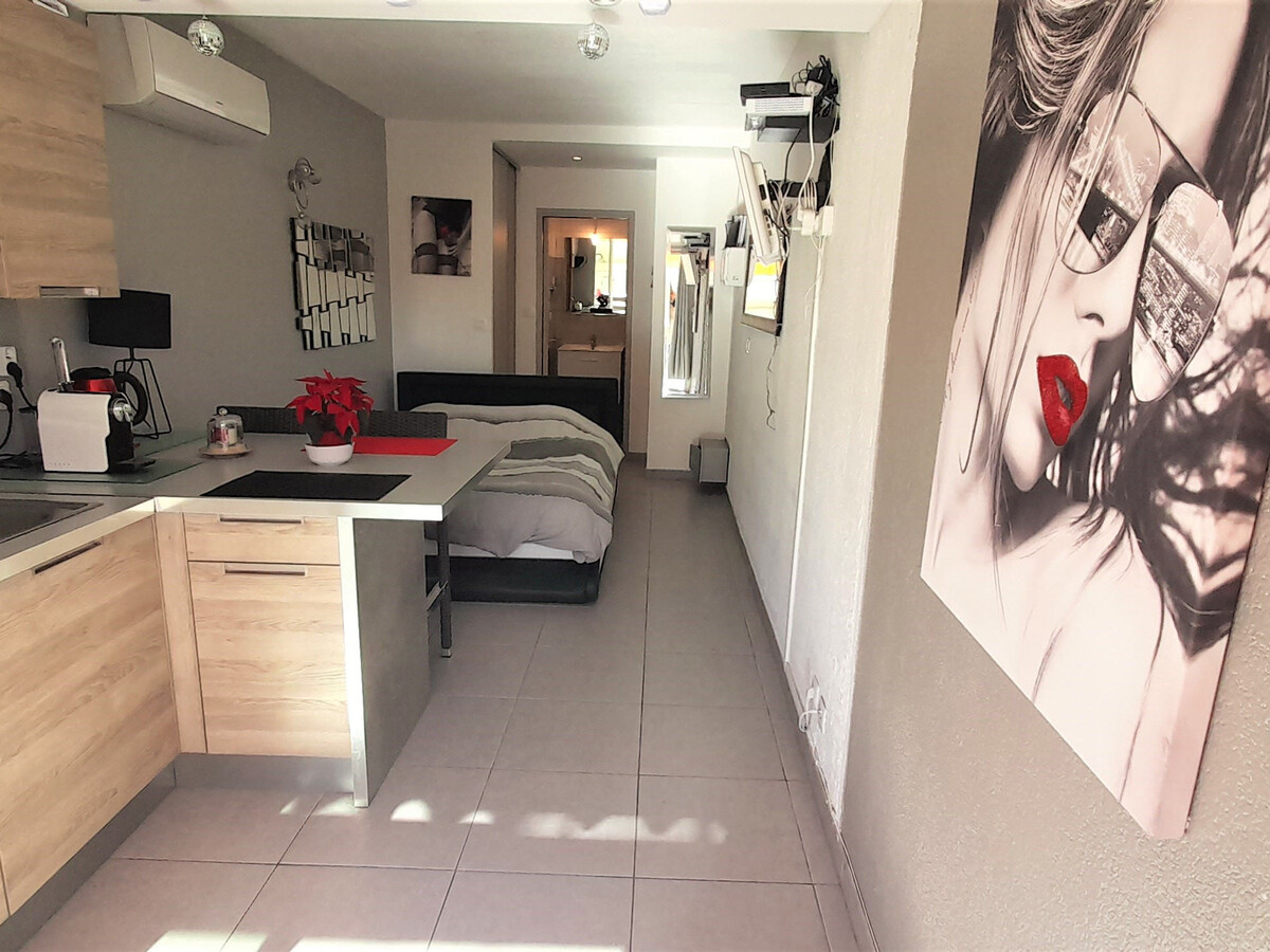 Studio climatisé 2 pers. avec terrasse à Cap d'Agde - Photo 3