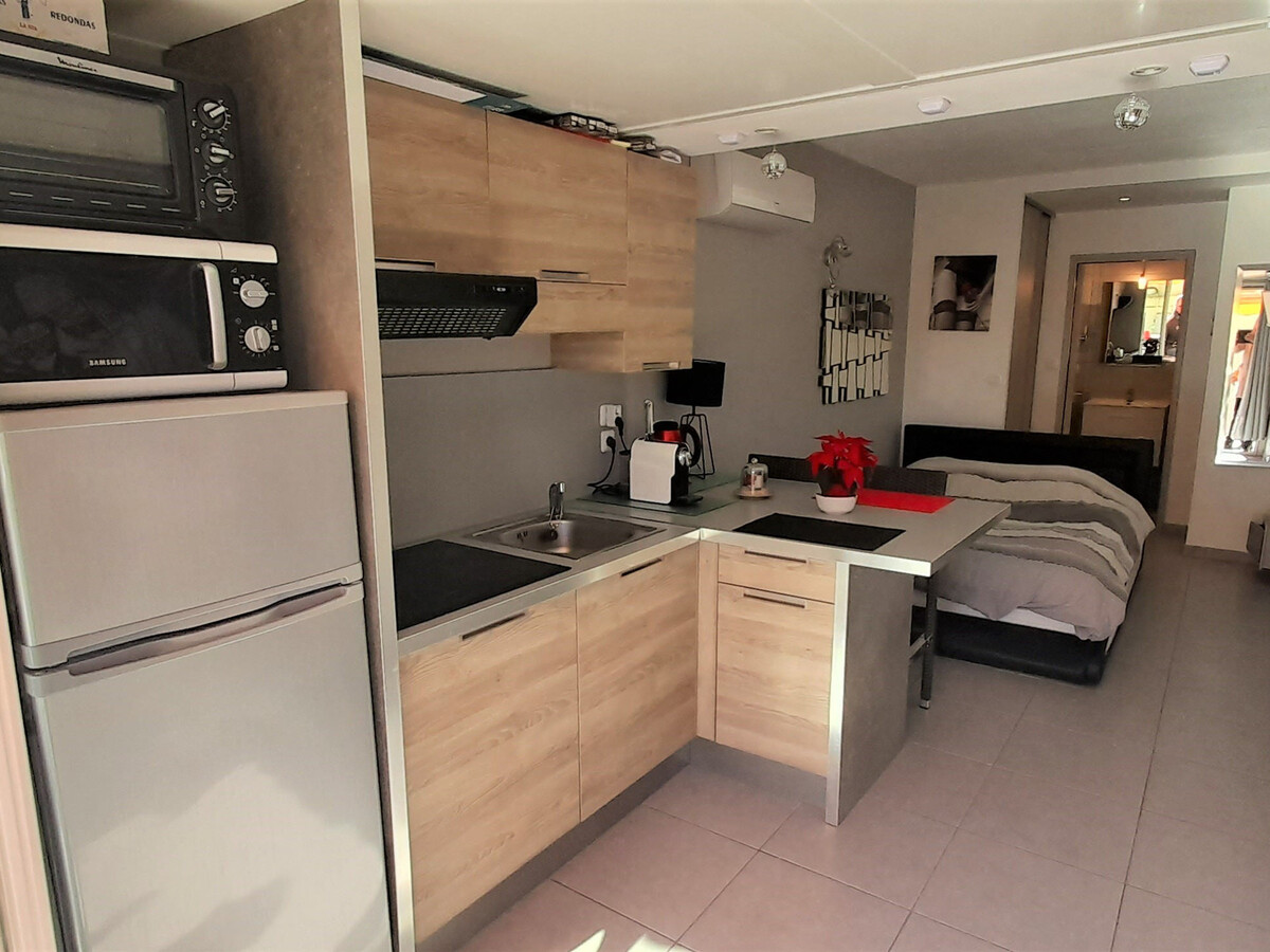 Studio climatisé 2 pers. avec terrasse à Cap d'Agde - Photo 4