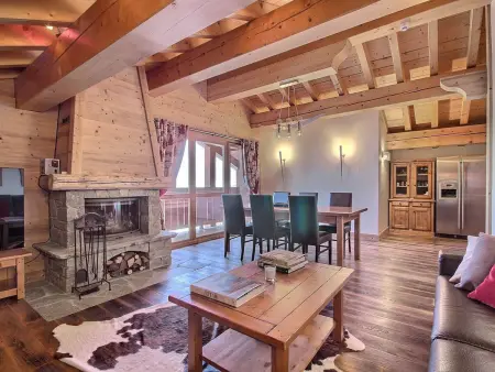 Appartement 8 pers, cheminée et vue pistes à Belle Plagne - Photo 3