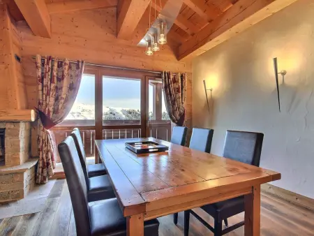 Appartement 8 pers, cheminée et vue pistes à Belle Plagne - Photo 12