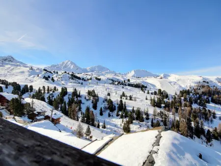 Appartement 8 pers, cheminée et vue pistes à Belle Plagne - Photo 15