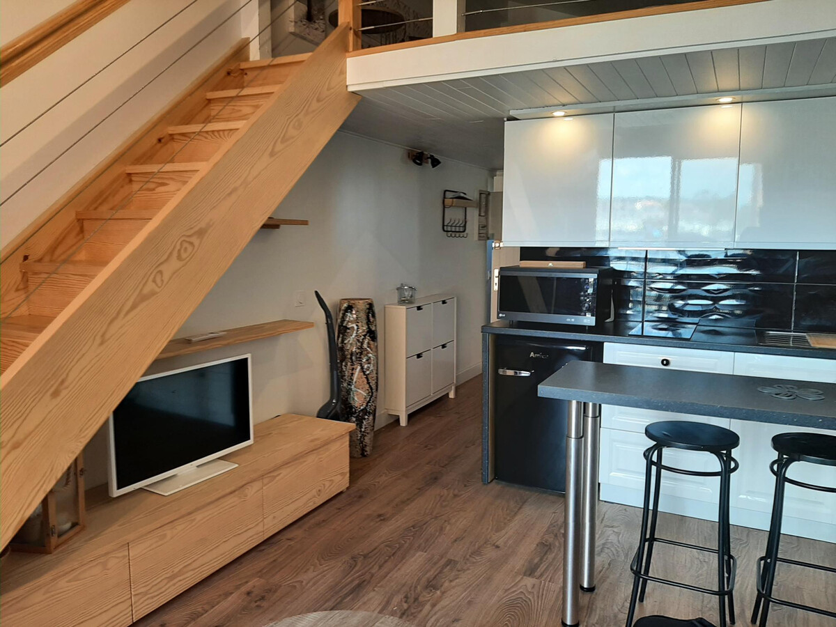 Duplex avec piscine, parking et vue port à Capbreton - Photo 9