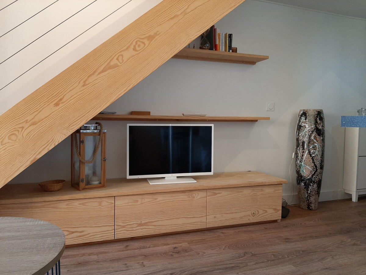 Duplex avec piscine, parking et vue port à Capbreton - Photo 10