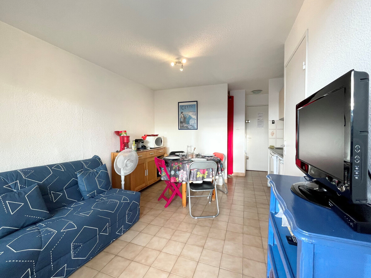 Appartement 2 pièces cabine à 150 m des plages, Sète - Photo 5