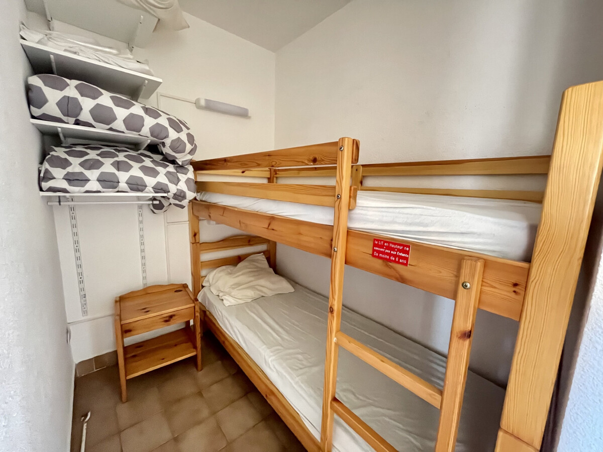Appartement 2 pièces cabine à 150 m des plages, Sète - Photo 6