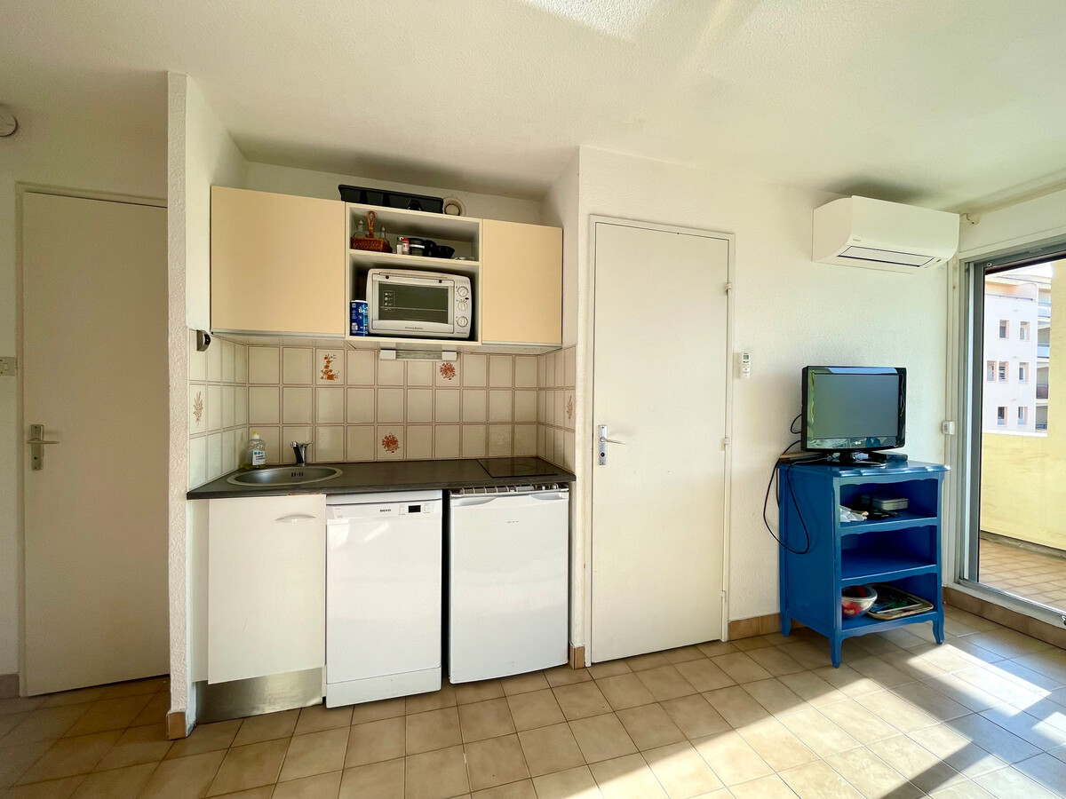 Appartement 2 pièces cabine à 150 m des plages, Sète - Photo 8