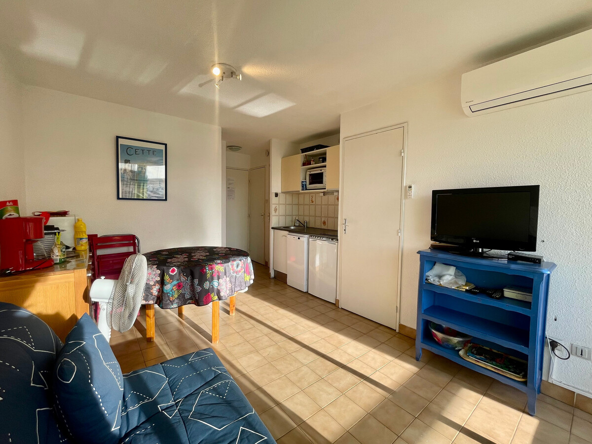Appartement 2 pièces cabine à 150 m des plages, Sète - Photo 9