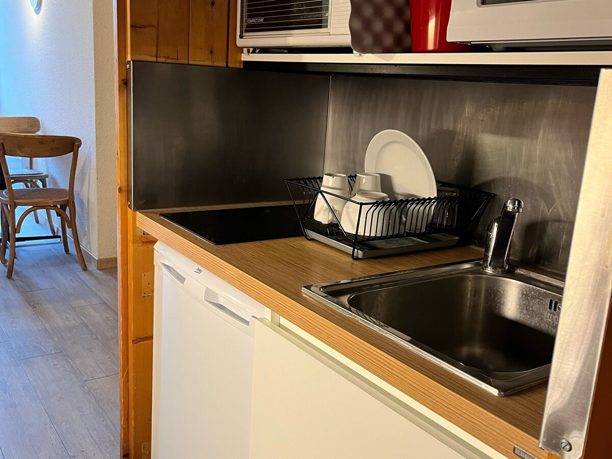 Studio cabine 24m² ski aux pieds, balcon sud-ouest - Photo 4