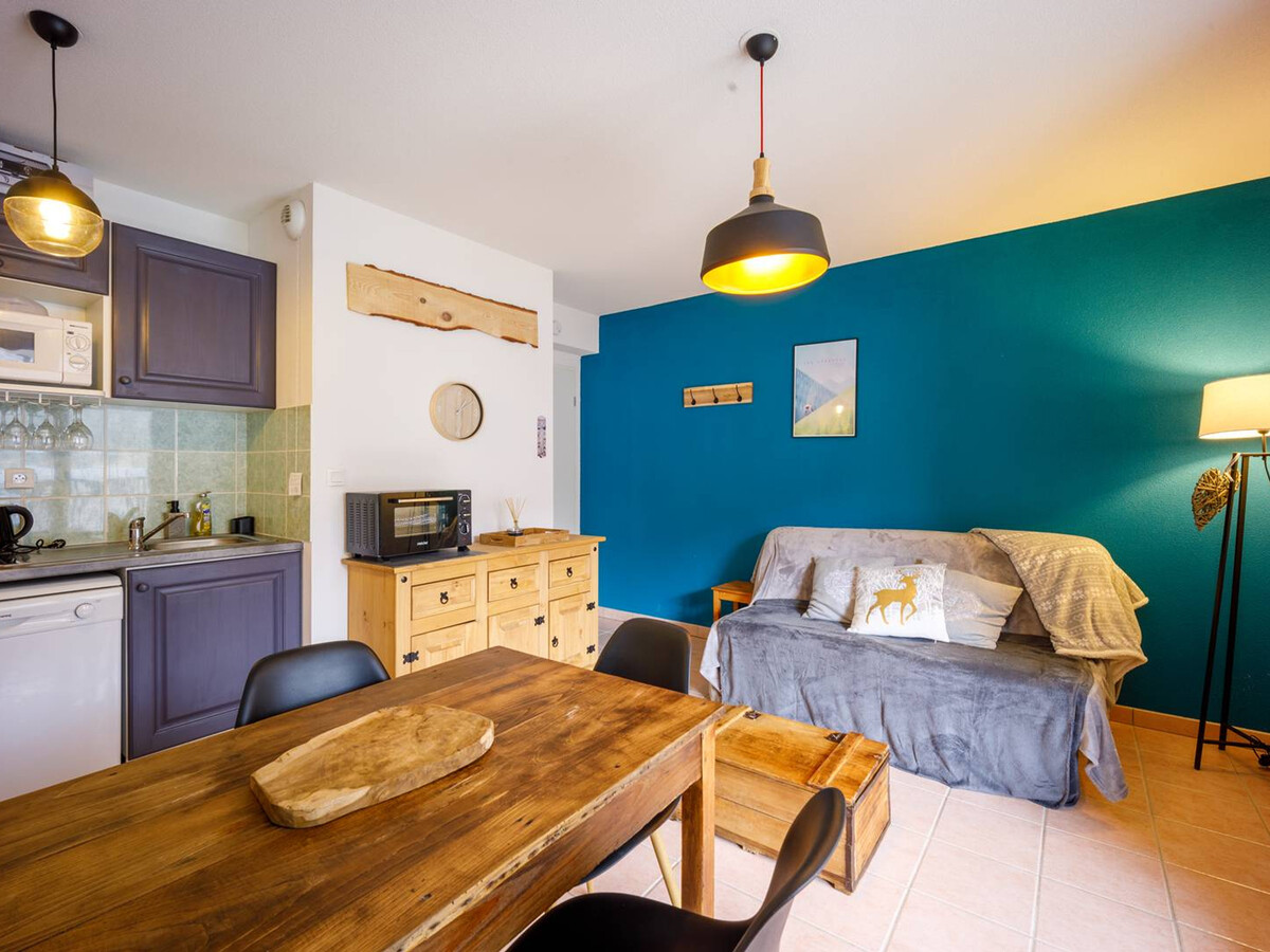 Appartement Loudenvielle : 4 pers., terrasse, accès SkyVall - Photo 1