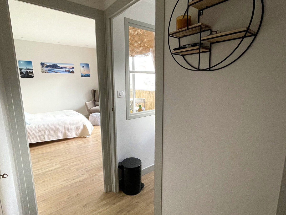Studio rénové centre-ville Aix-les-Bains, balcon et local vélo - Photo 8
