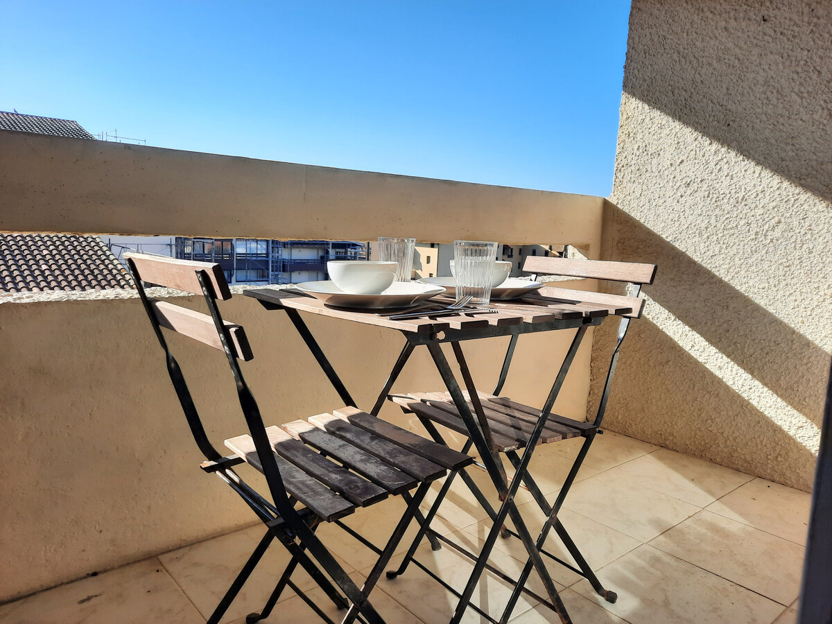 Studio rénové Seignosse, balcon sud, 300m plage - Photo 1