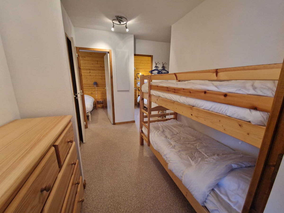 Duplex 12 pers., 5 ch., vue pistes à 100m télémix - Photo 14