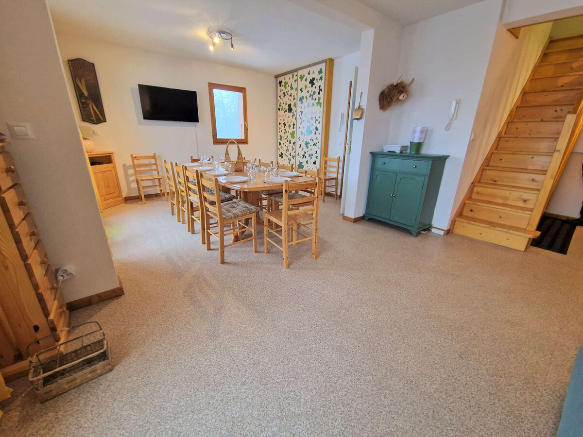 Duplex 12 pers., 5 ch., vue pistes à 100m télémix - Photo 17