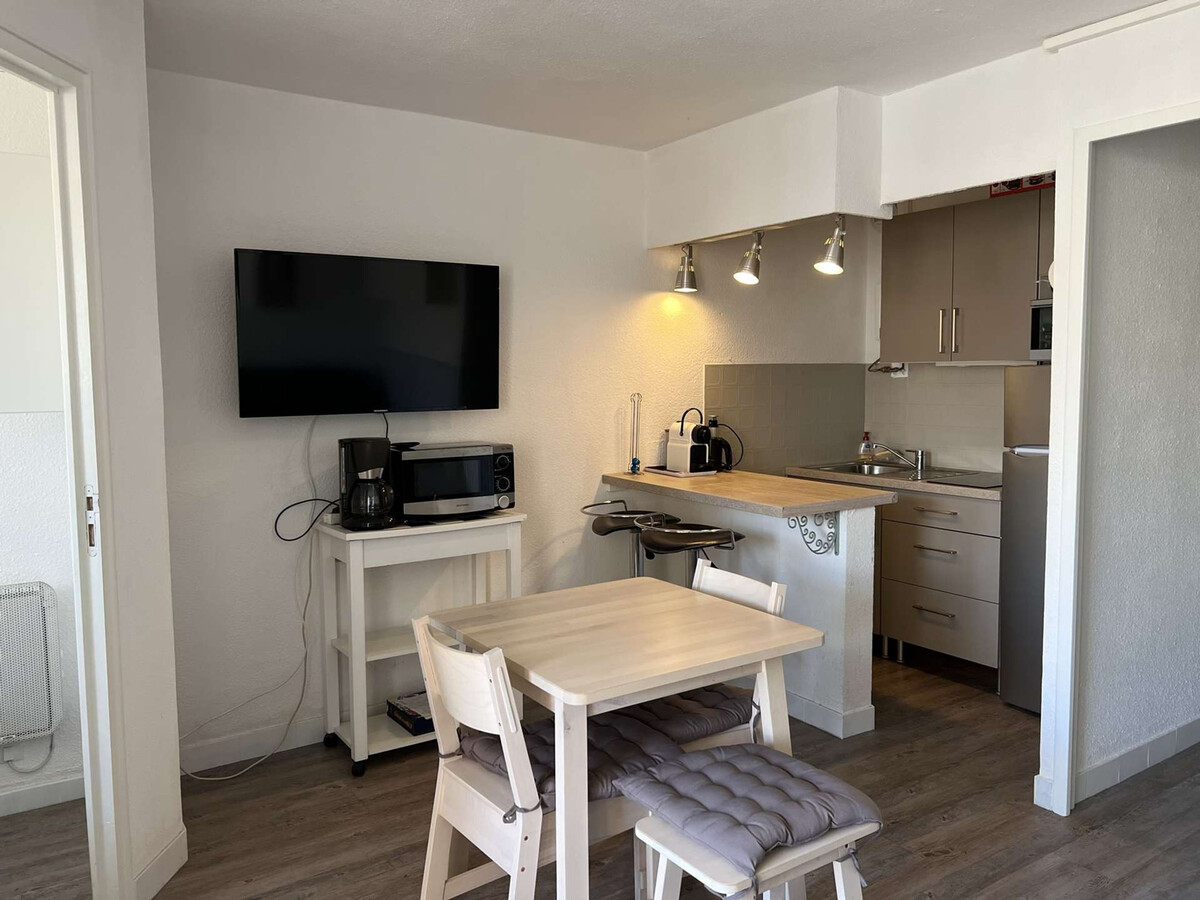 Studio cabine 4 pers. parking privé à 100m plage - Photo 2