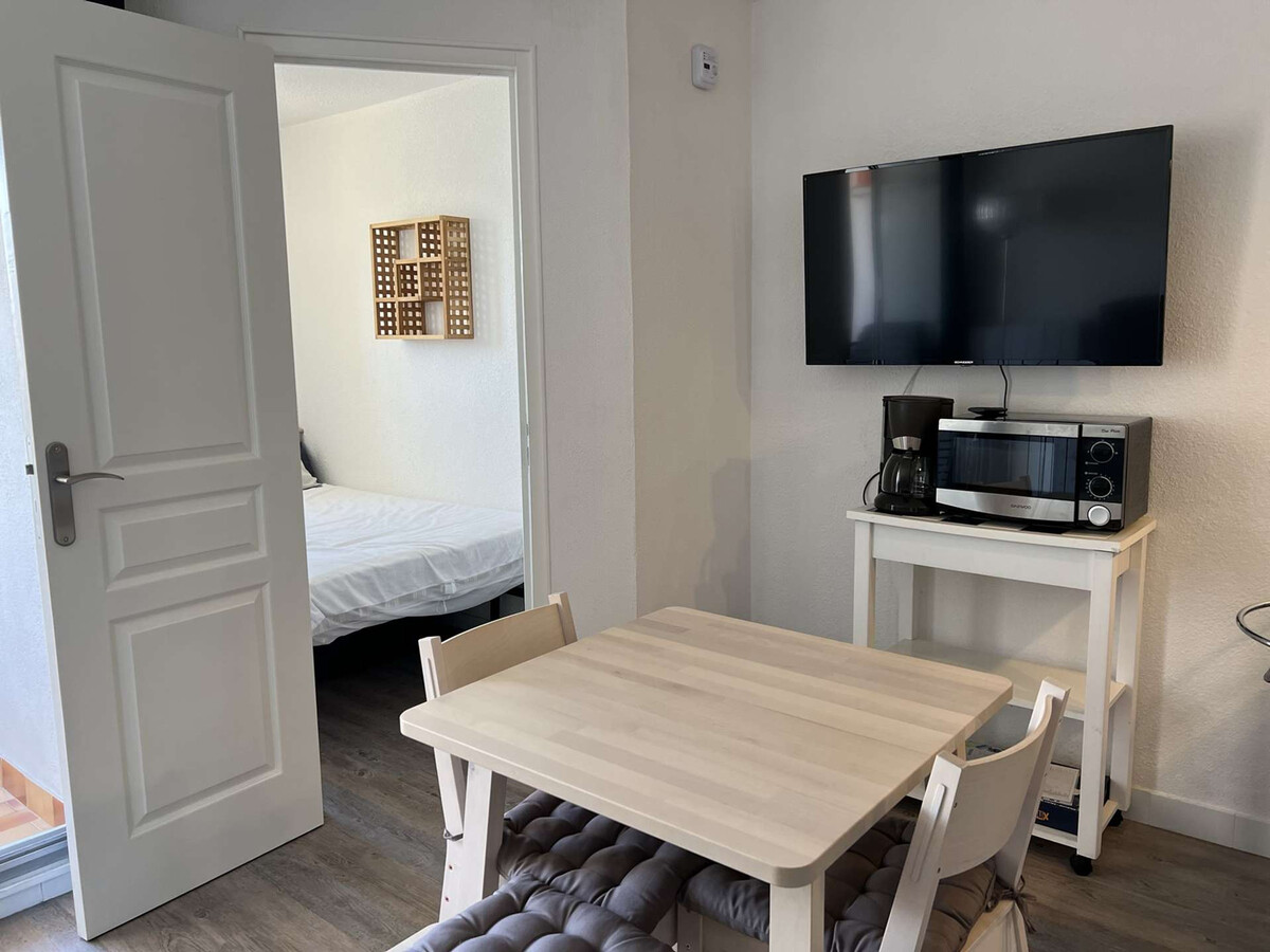 Studio cabine 4 pers. parking privé à 100m plage - Photo 3