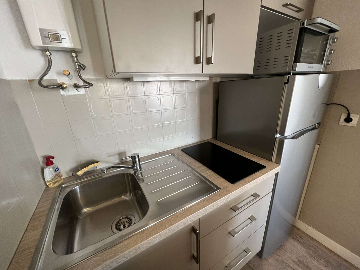 Studio cabine 4 pers. parking privé à 100m plage - Photo 7