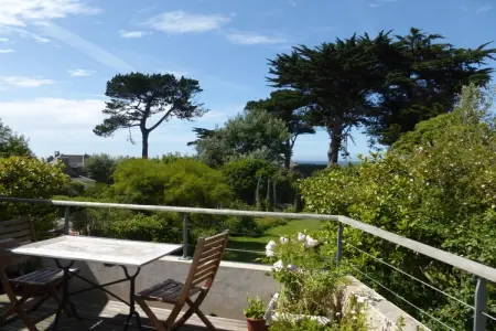 Location appartement à Penvénan, Villa à Port Blanc avec vue sur mer