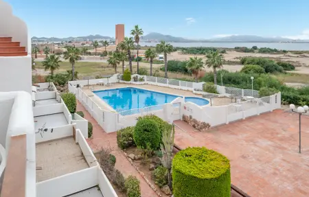 Appartement face à la plage à La Manga, vue mer, 3 chambres : photo 8