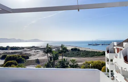 Appartement face à la plage à La Manga, vue mer, 3 chambres : photo 10