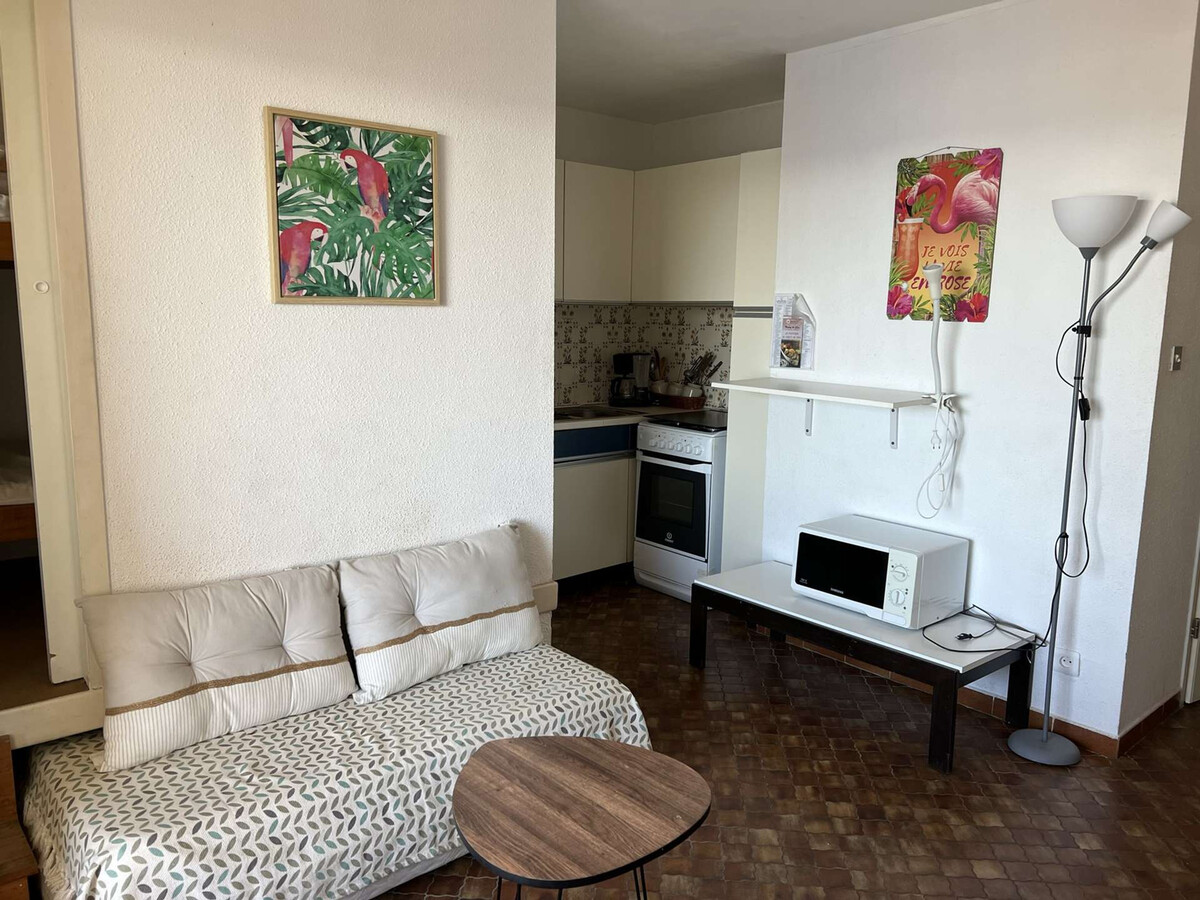 Studio cabine au Cap d'Agde, vue port, 100m plage - Photo 4