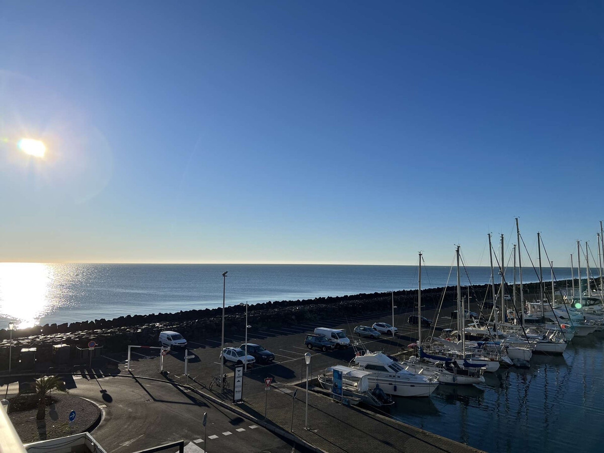 Studio cabine au Cap d'Agde, vue port, 100m plage - Photo 14